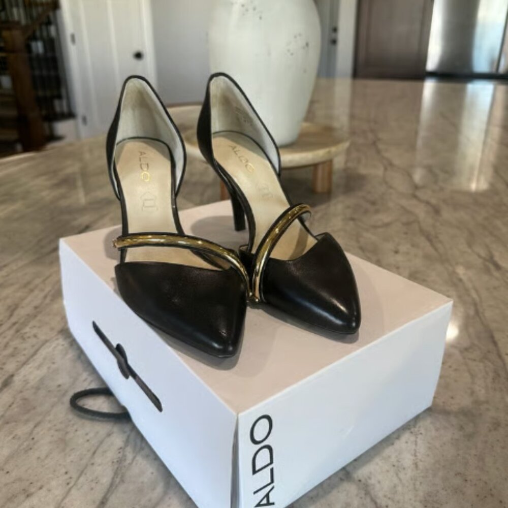 Aldo Leather Heels size 10.5